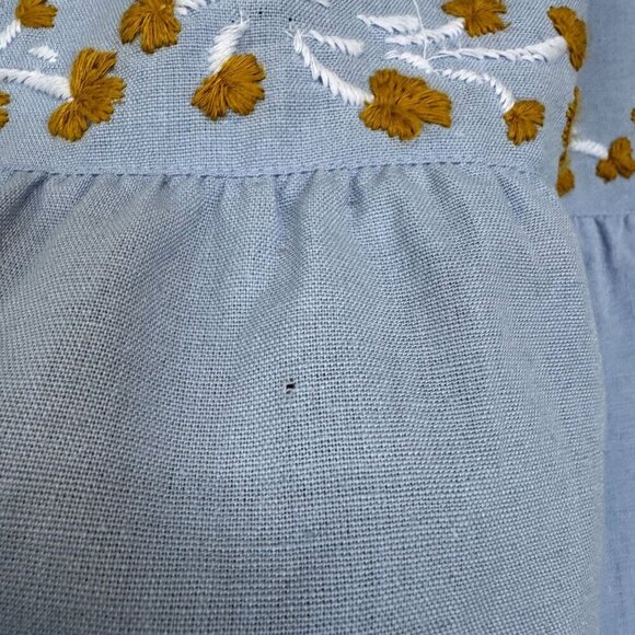 SAYLOR Light Blue Embroidered Maxi Dress - Picture 12 of 16